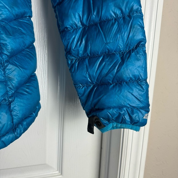 Eastern Mountain Sports Womens Zip Up Quilted Down Jacket in Blue - Picture 6 of 8